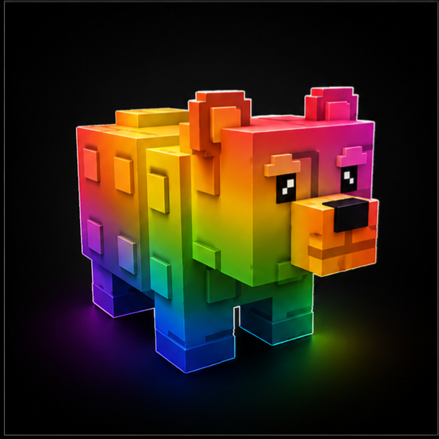 Rainbow Bear