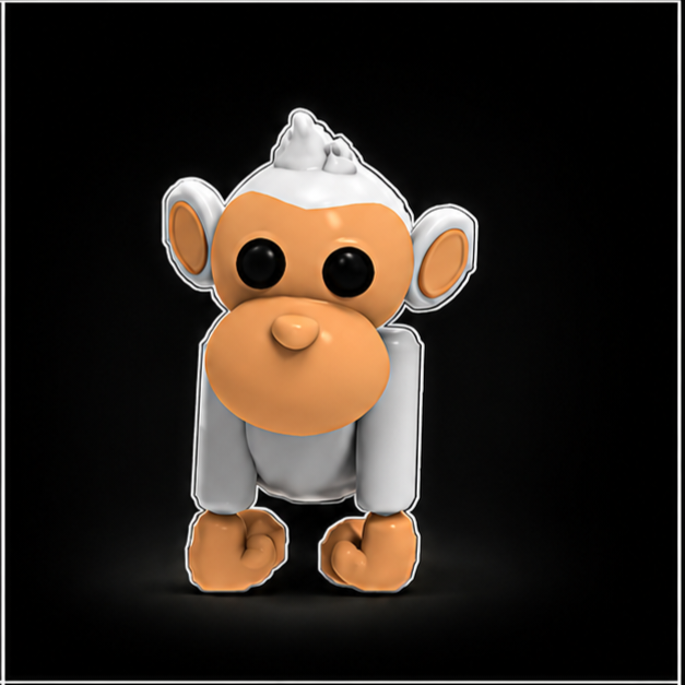 FR Albino Monkey